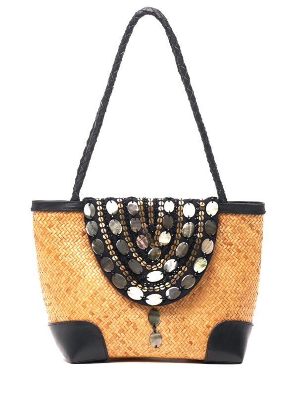 Cosmic Mini Rattan Tote - Image 4